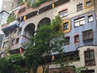 Belvedere, Café Central, Hunderwasserhuset och konsert